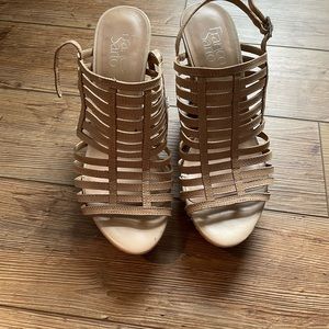 Franco Sarto Platform Wedge Sandals